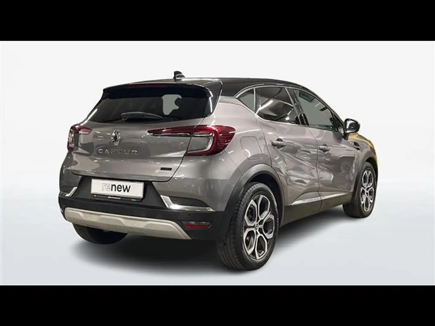 Renault Captur 1.6 E-Tech hybrid Techno Fast Track 145cv auto Gris - 2