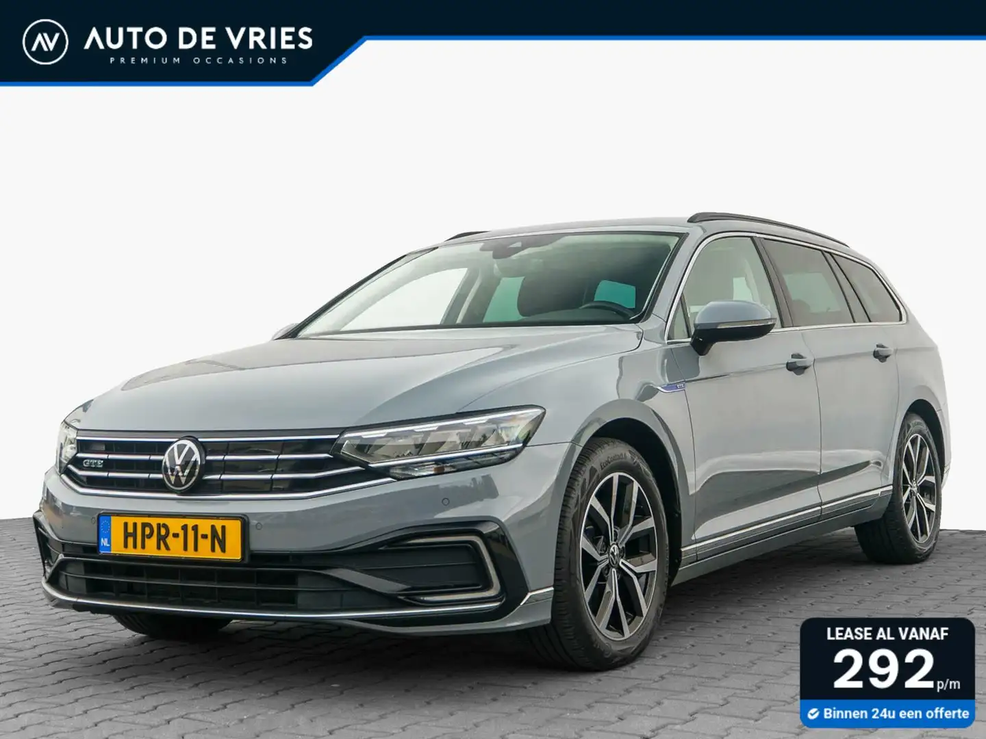 Volkswagen Passat Variant 1.4 TSI 218pk PHEV GTE Business | Full LED | Carpl Grijs - 1