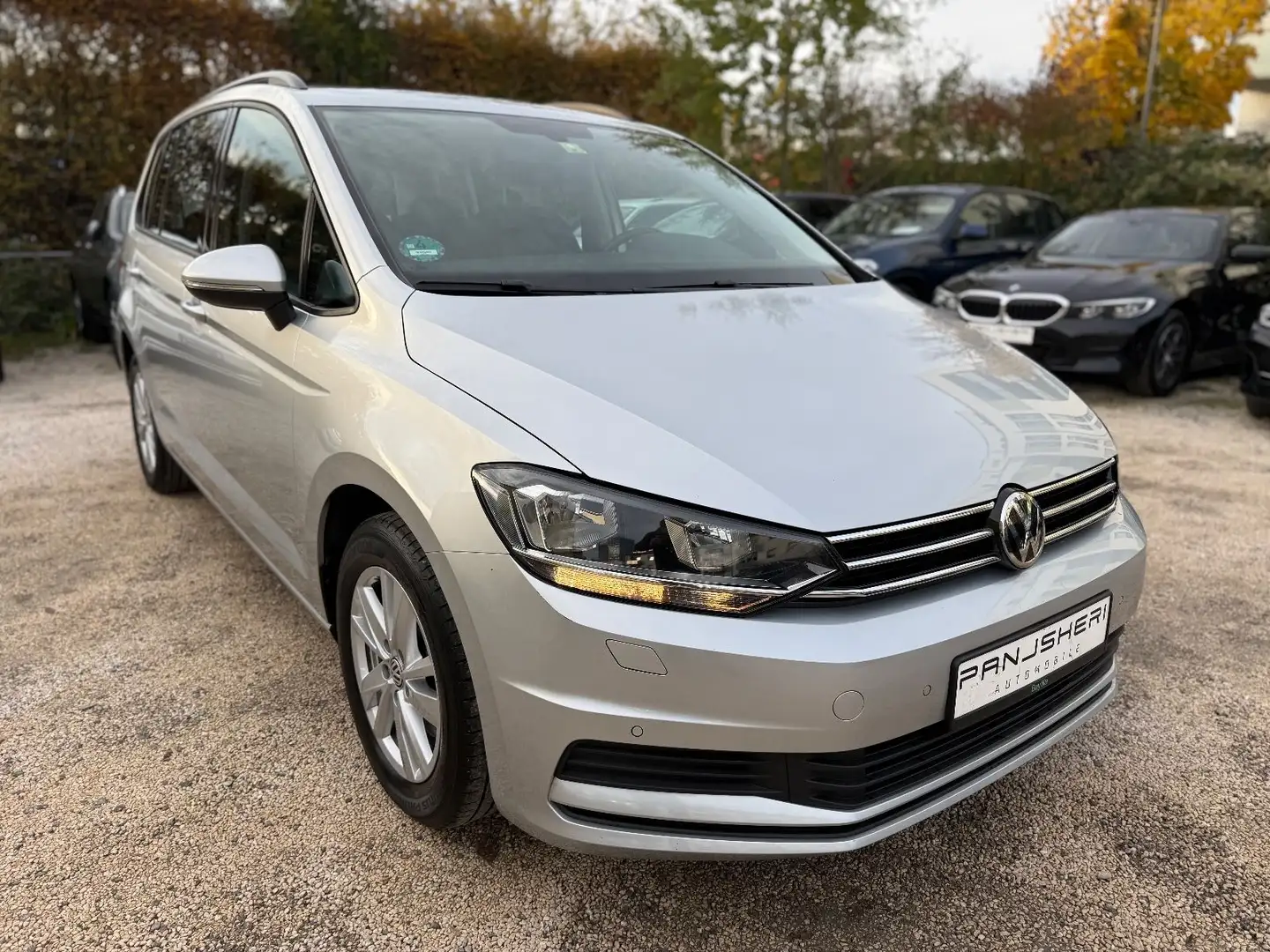 Volkswagen Touran 2.0 TDI DSG Comfortline Alcantara ACC AHK Silber - 1