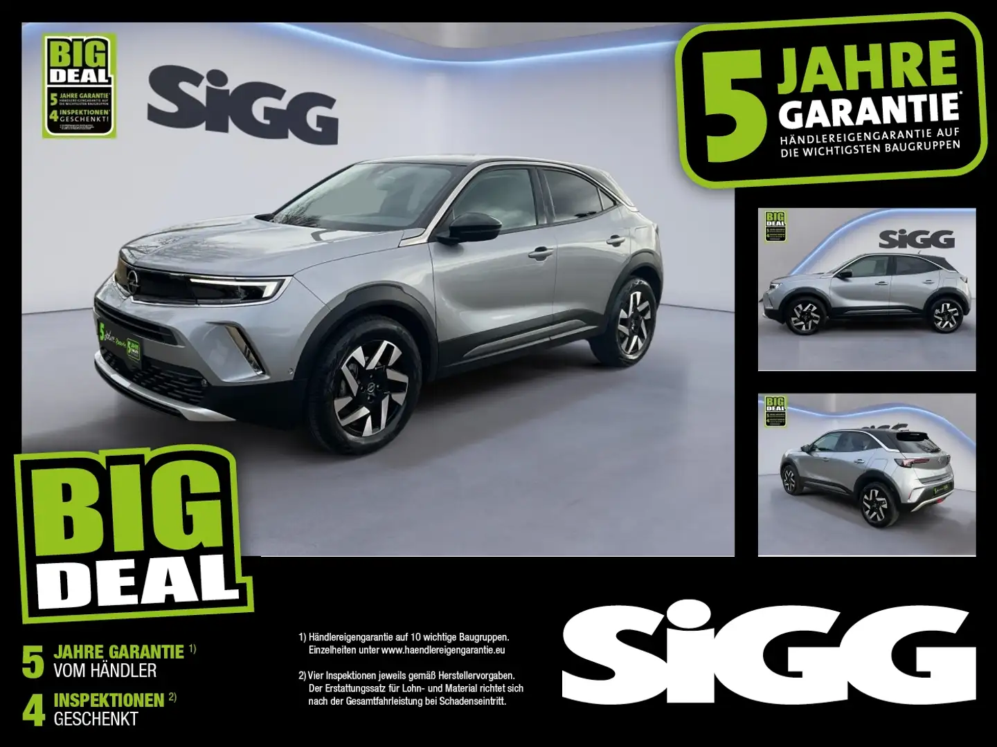 Opel Mokka 1.2 Elegance PDC LED Tot-Winkel Grau - 1