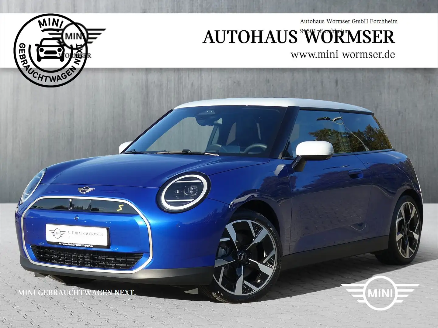 MINI Cooper SE CHN Head-Up HK HiFi DAB LED Pano.Dach Blau - 1