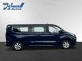 Ford Tourneo Custom Bus 320 L2 Trend 2.0 EcoBlue +TWA+ACC+RFK+PDC+9-SI Bleu - thumbnail 2