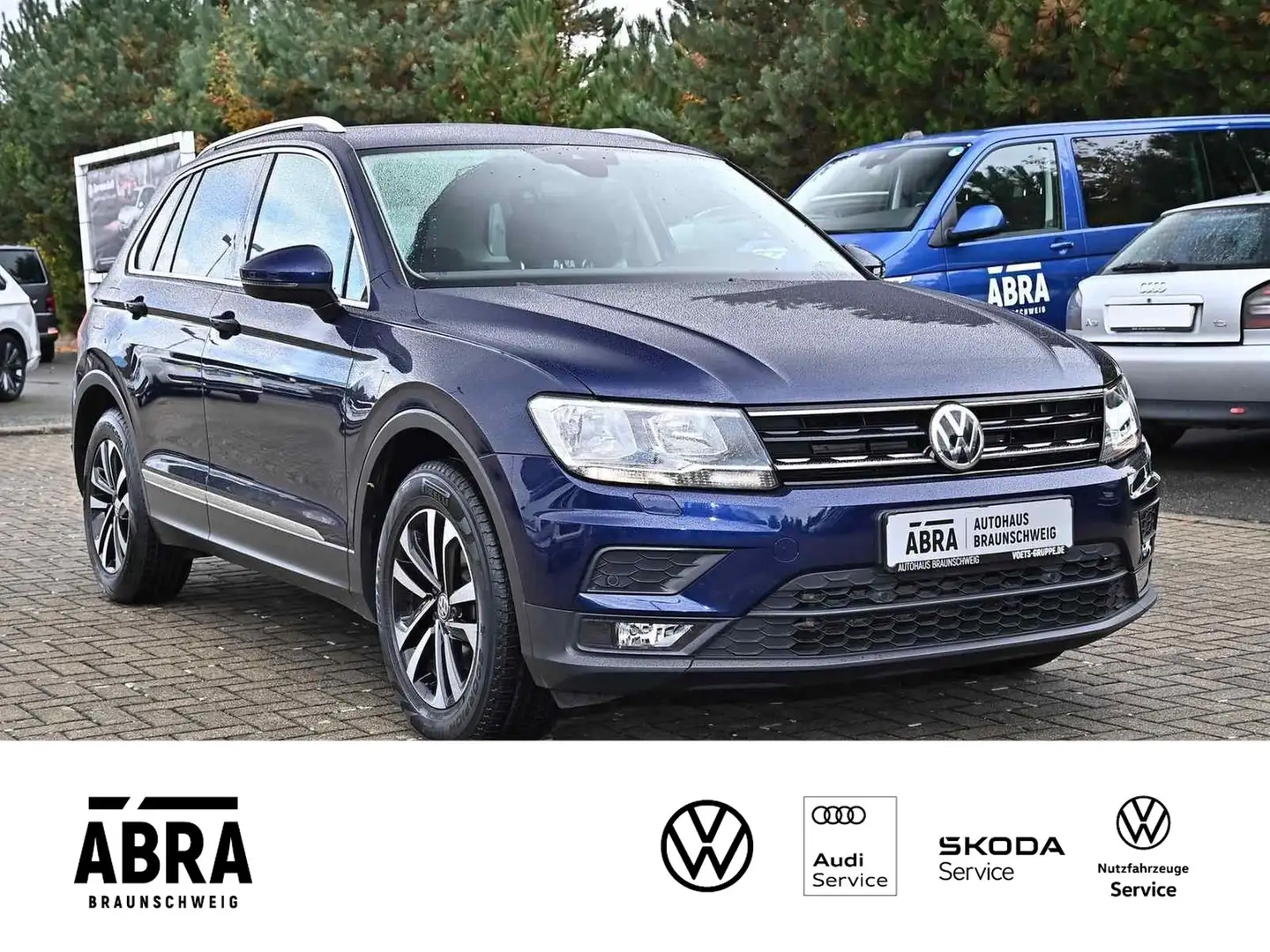 Volkswagen Tiguan 2.0 TDI Comfortline NAVI+LANE+PDC+APP Bleu - 2