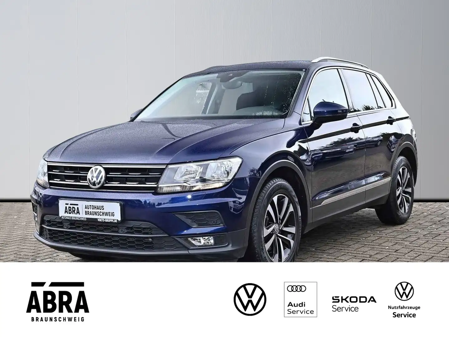 Volkswagen Tiguan 2.0 TDI Comfortline NAVI+LANE+PDC+APP Azul - 1