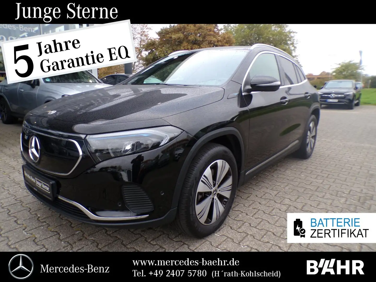 Mercedes-Benz EQA 250 EQA 250 Progressive/MBUX/LED/RFK/AHK/SHZ/LMR18" Schwarz - 1