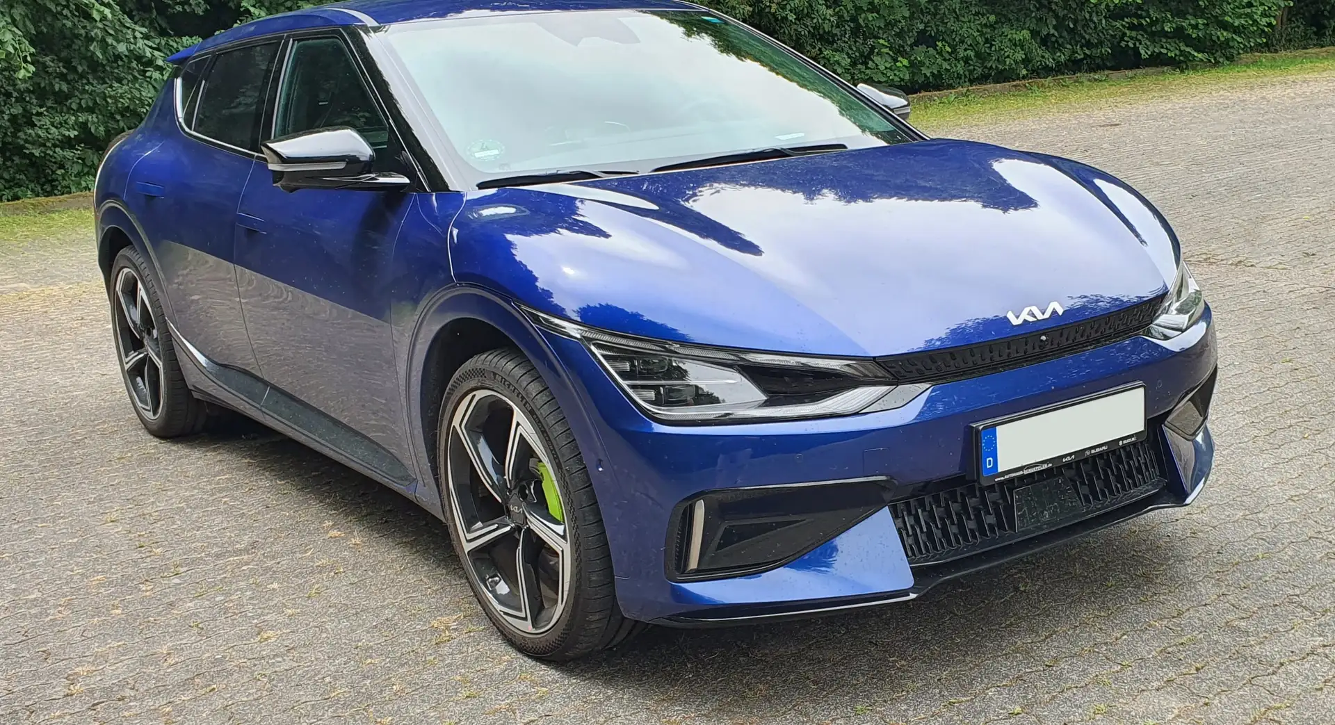 Kia EV6 EV6 77,4-kWh AWD GT Blau - 2