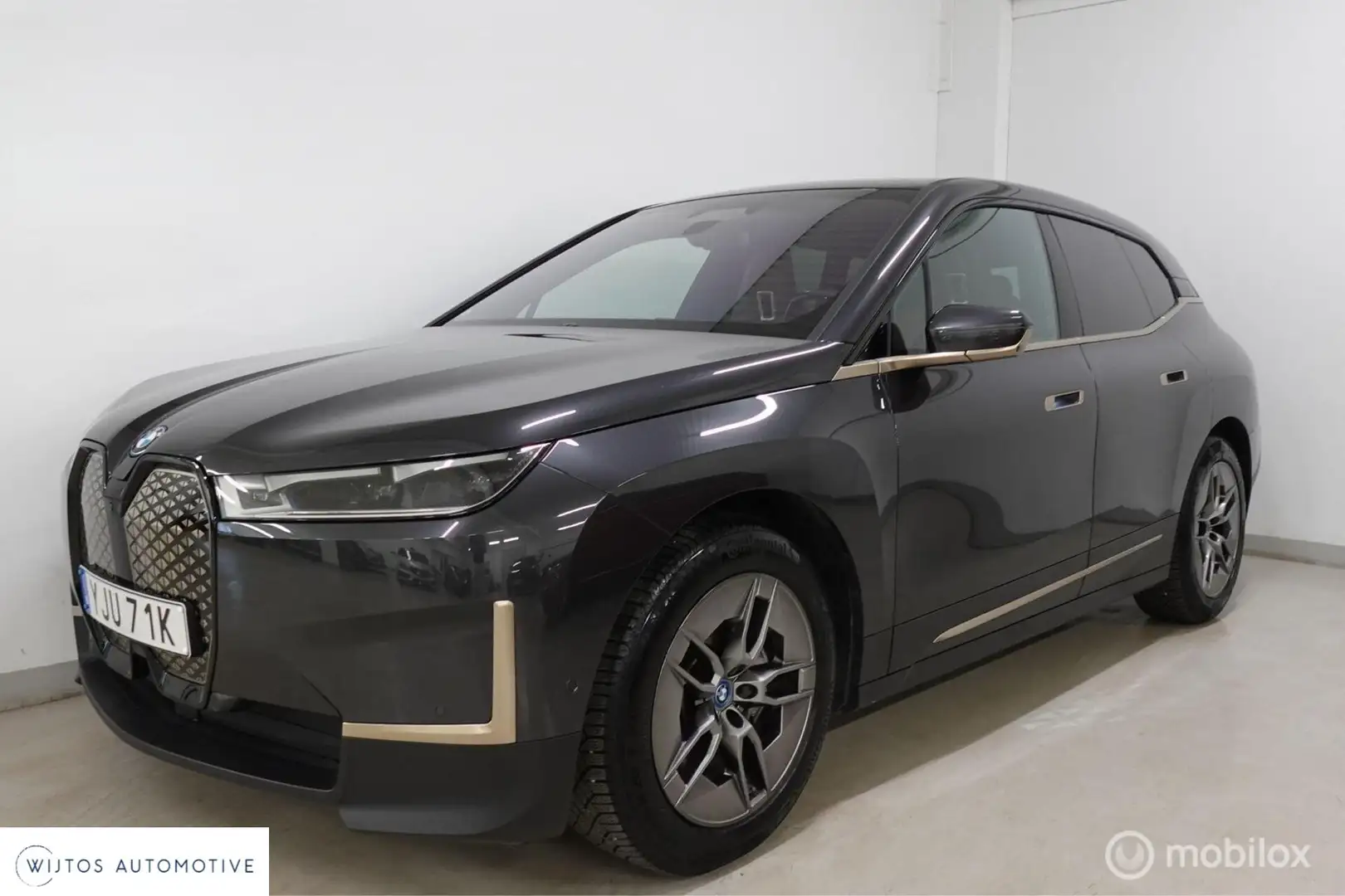 BMW iX xDrive40 77 kWh, laser, 360, H/K, trekhaak, HUD Gris - 1