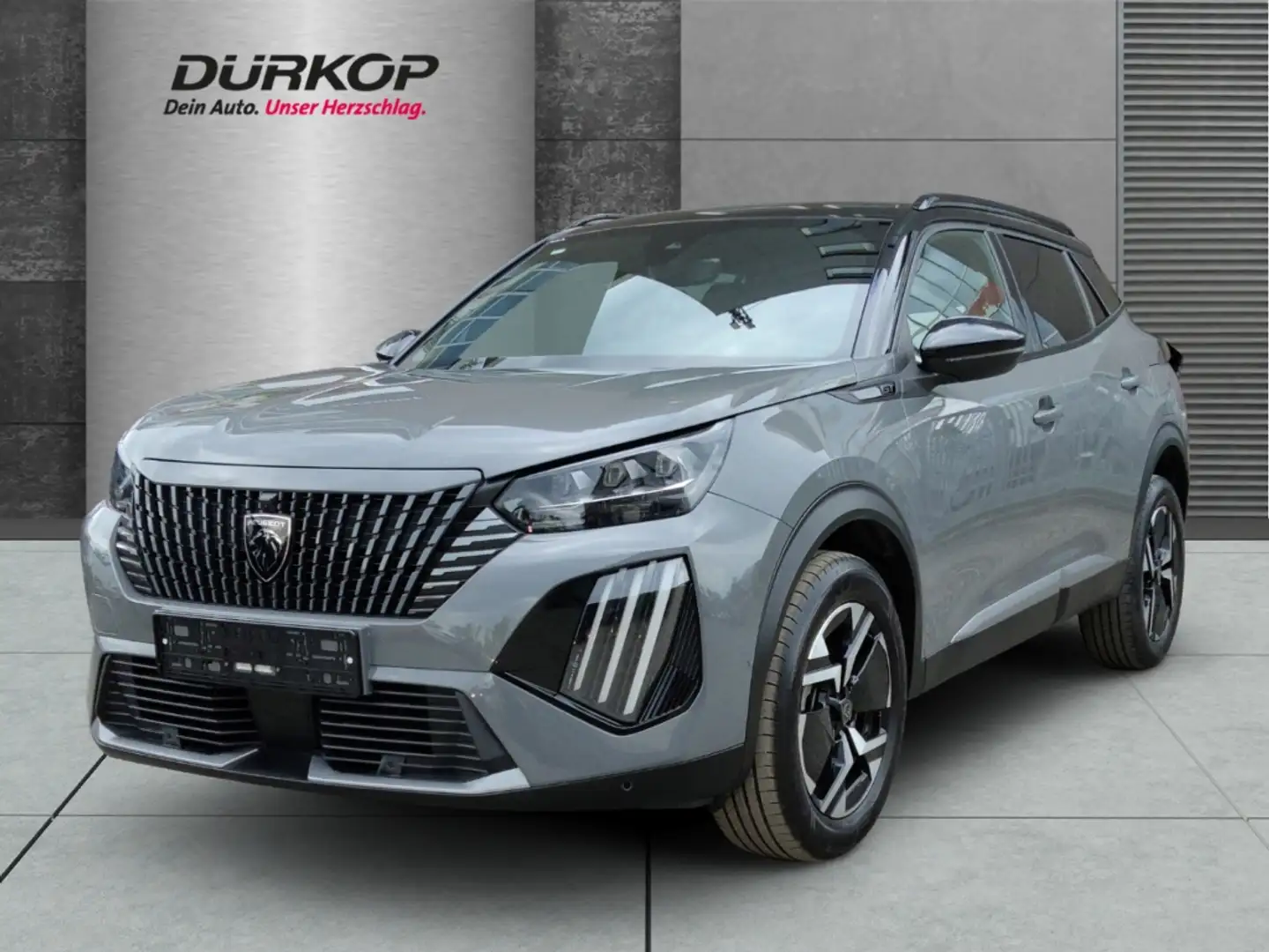 Peugeot 2008 1.2 GT-Line Automatik Navi Kamera PDC Sitzheizung Grau - 1