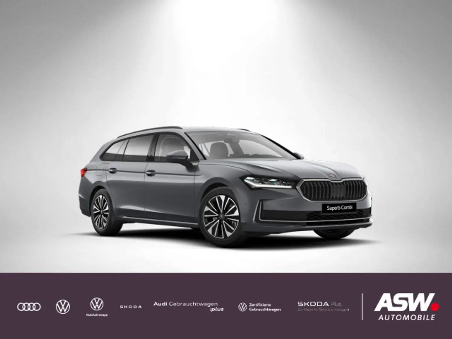 Skoda Superb Combi Selection 2,0 TDI 193PS DSG 4x4 AHK Gri - 1