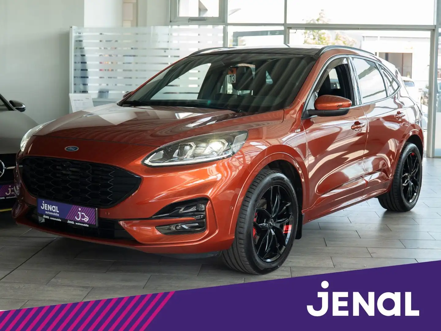 Ford Kuga ST-Line X AUTOM./PANO/AHK/WINTER-P./ALLRAD Oranje - 1