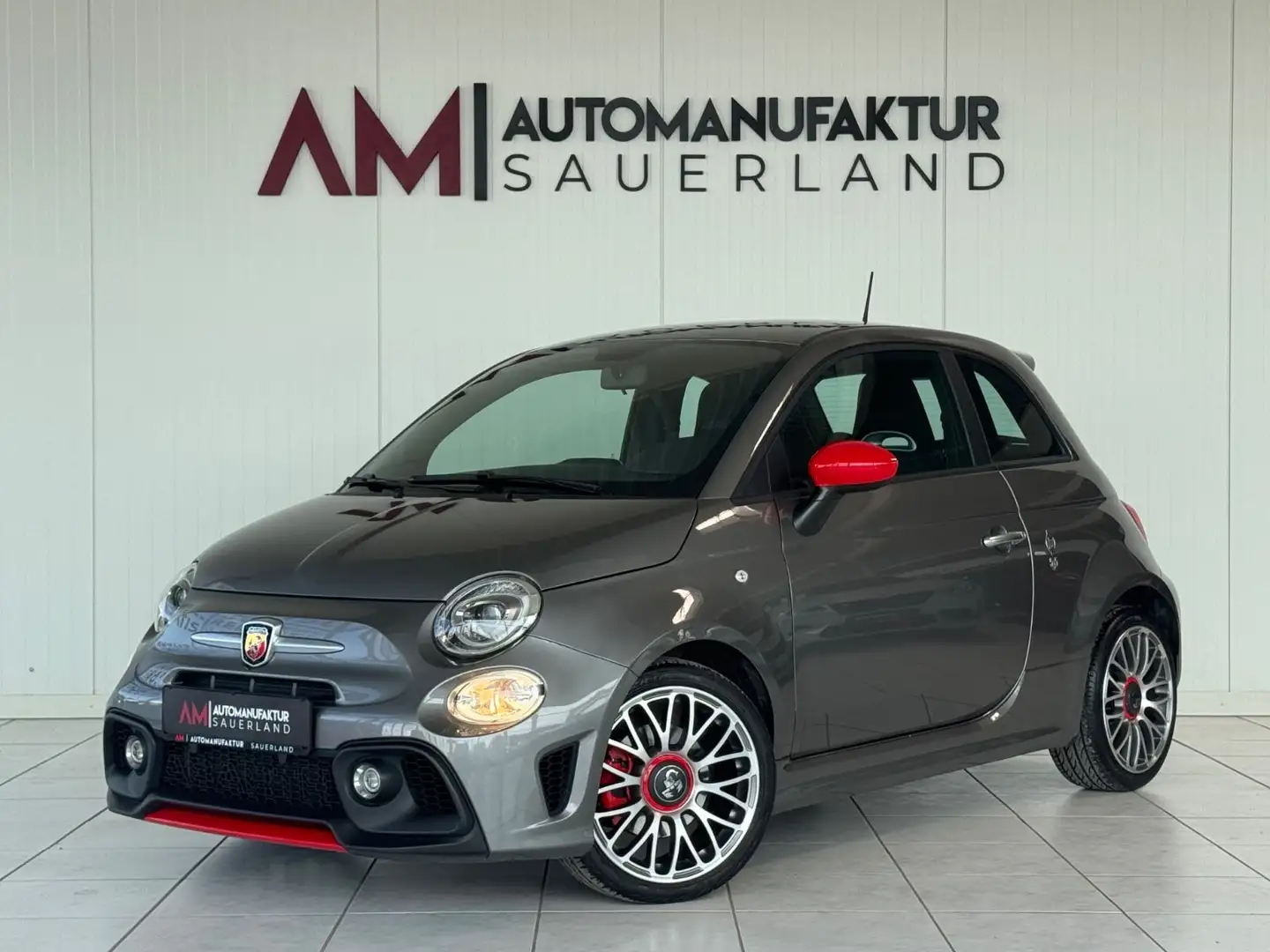 Abarth 595 500 / 595 *Klima*Red*DAB*U-Connect* Gris - 1