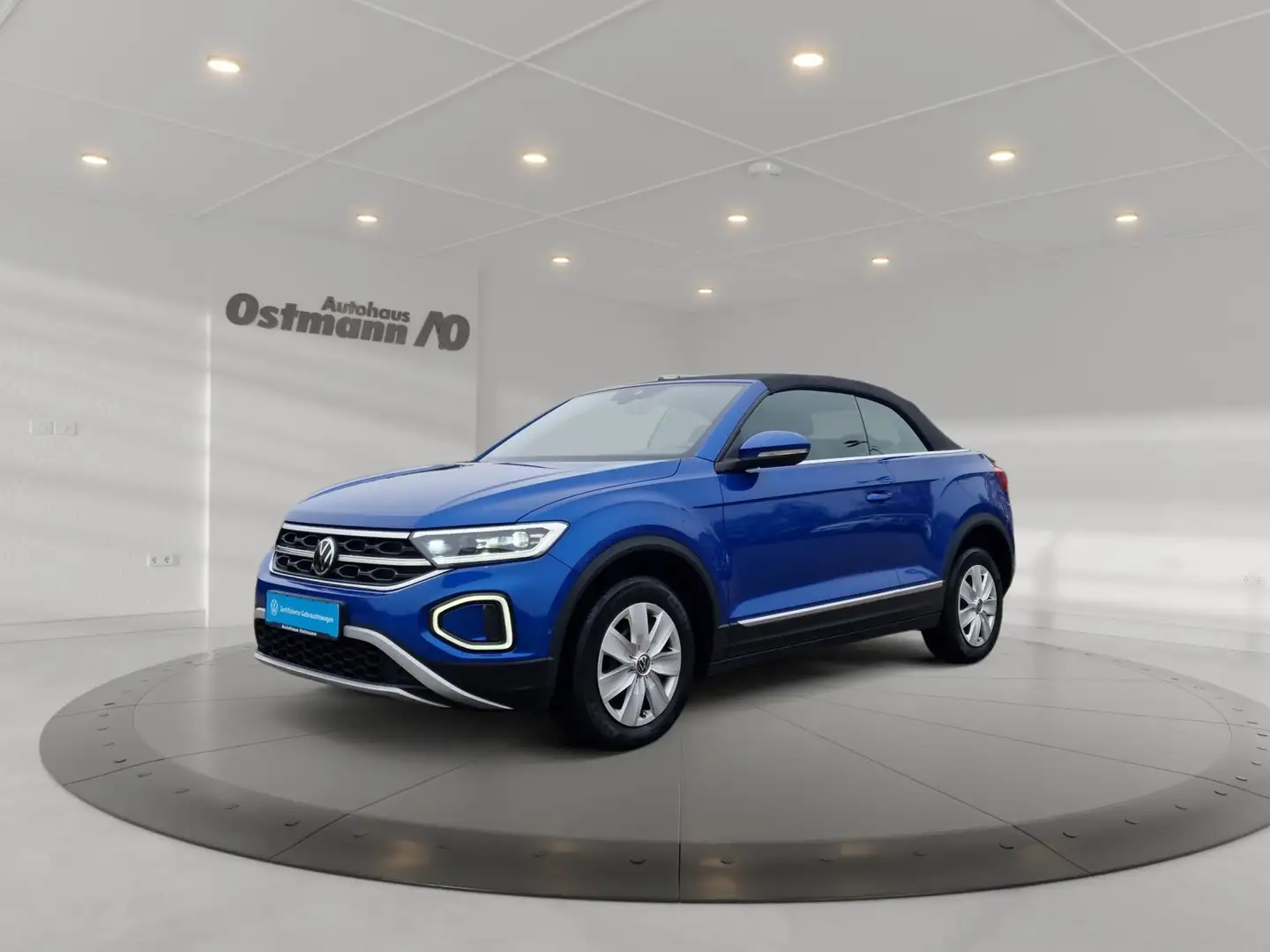 Volkswagen T-Roc Cabriolet 1.5 TSI  Style 2xKlima ACC AHK Blau - 2