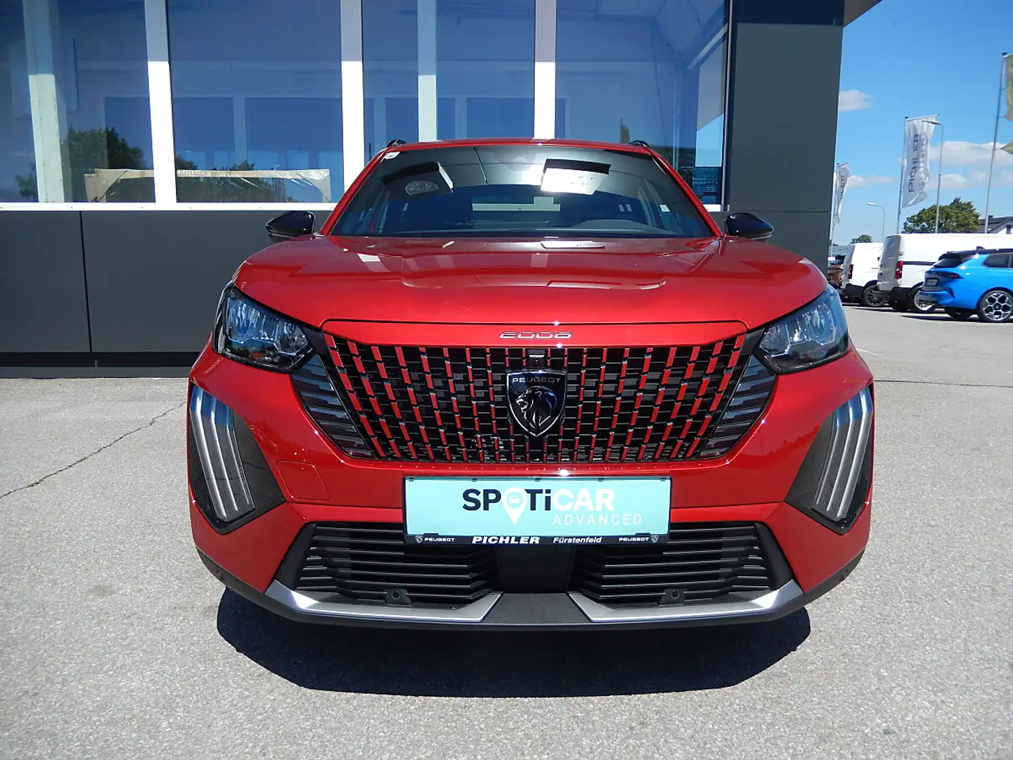 Peugeot 2008 Hybrid 145 e-DCS6 Allure Rot - 2