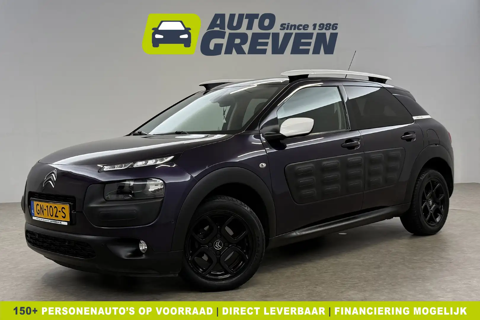 Citroen C4 1.6 e-HDi Shine Pano Virtual LED Clima Cruise Came Paars - 1