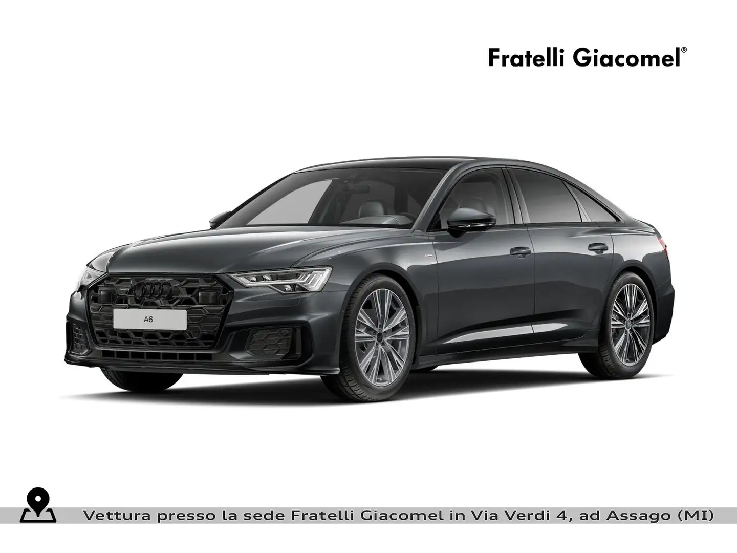 Audi A6 40 2.0 tdi mhev 12v s line edition quattro s-troni Grigio - 1