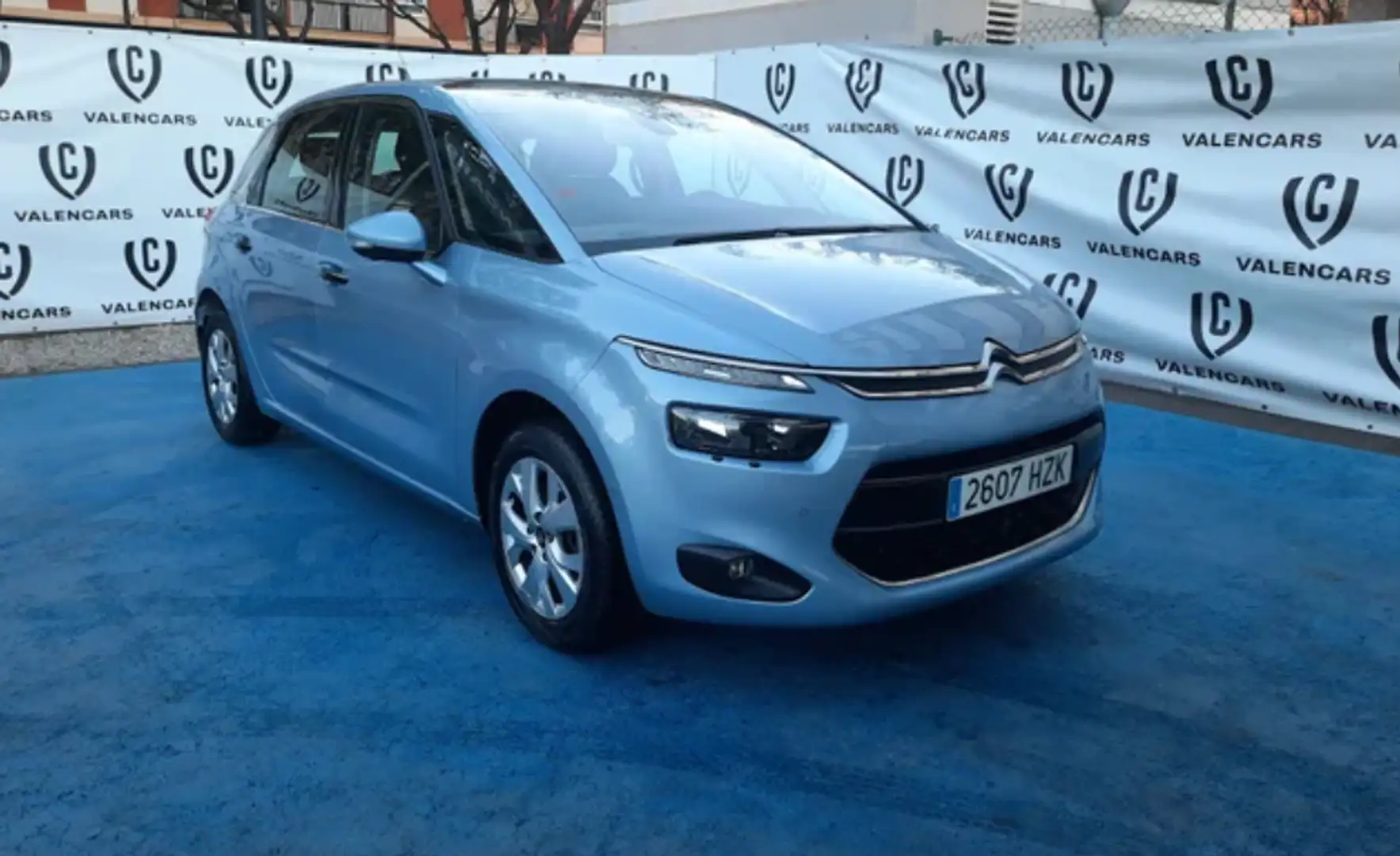 Citroen C4 Picasso 1.6THP Exclusive Blauw - 1