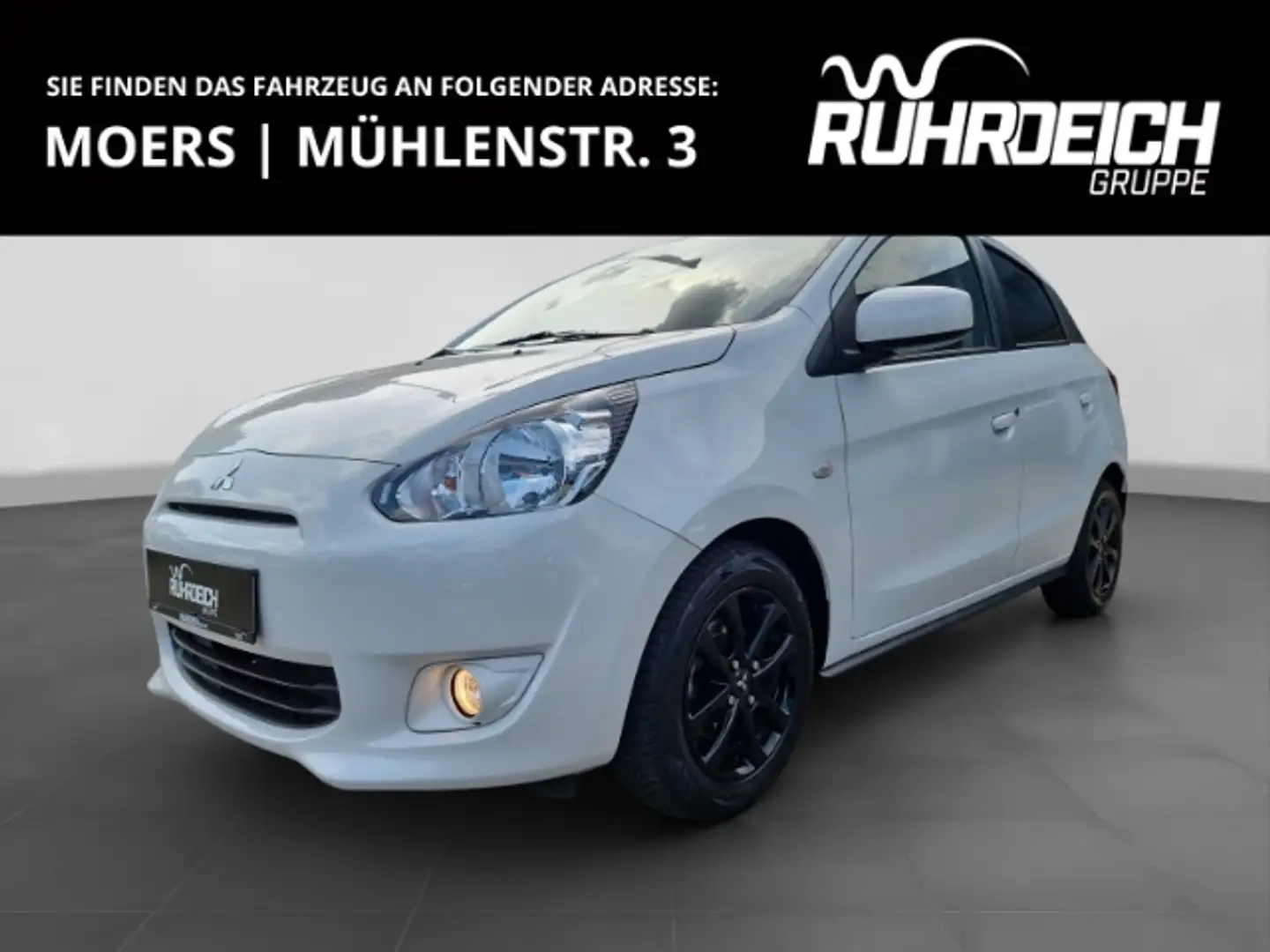 Mitsubishi Space Star Diamant Edition+ 1.2 SHZ Notbremsass. Tel.-Vorb. K Blanc - 1