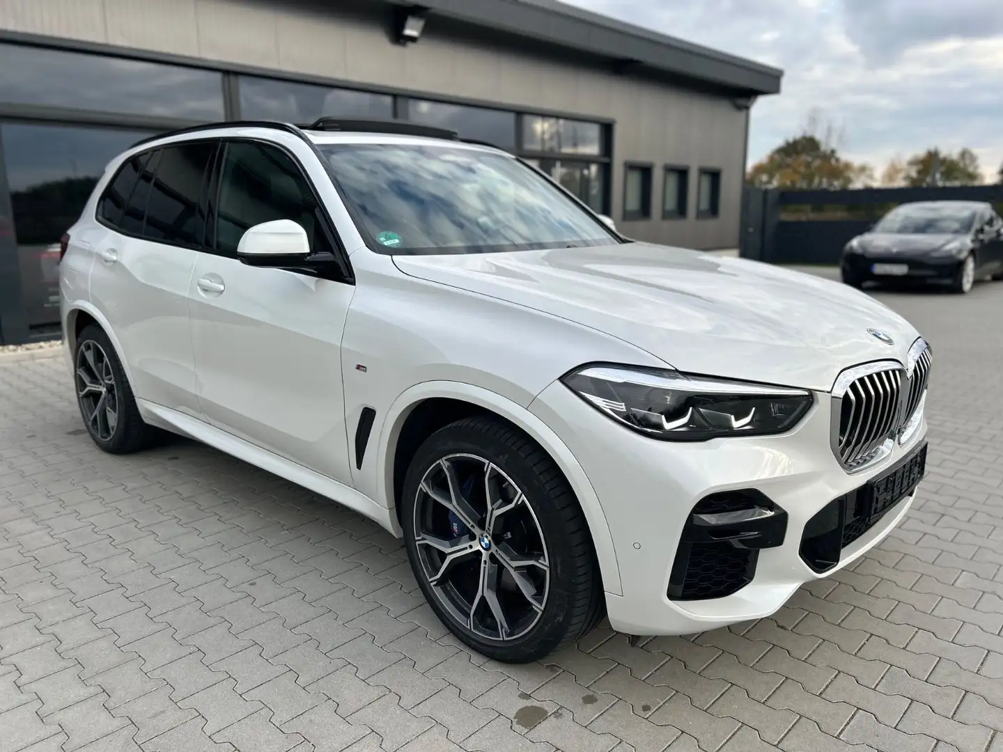 BMW X5 30d M Sport Shadow -HUD-ACC-Pano-360K-21Zoll Weiß - 1