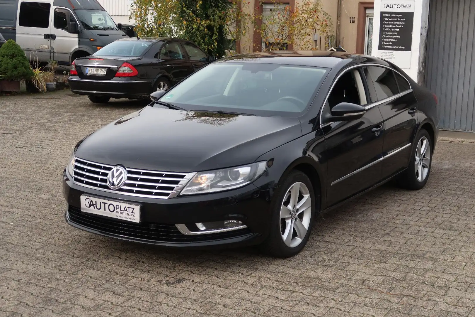 Volkswagen CC 2.0TDI *TEMPOMAT *NAVI *XENON *SITZHEIZ. Negro - 2
