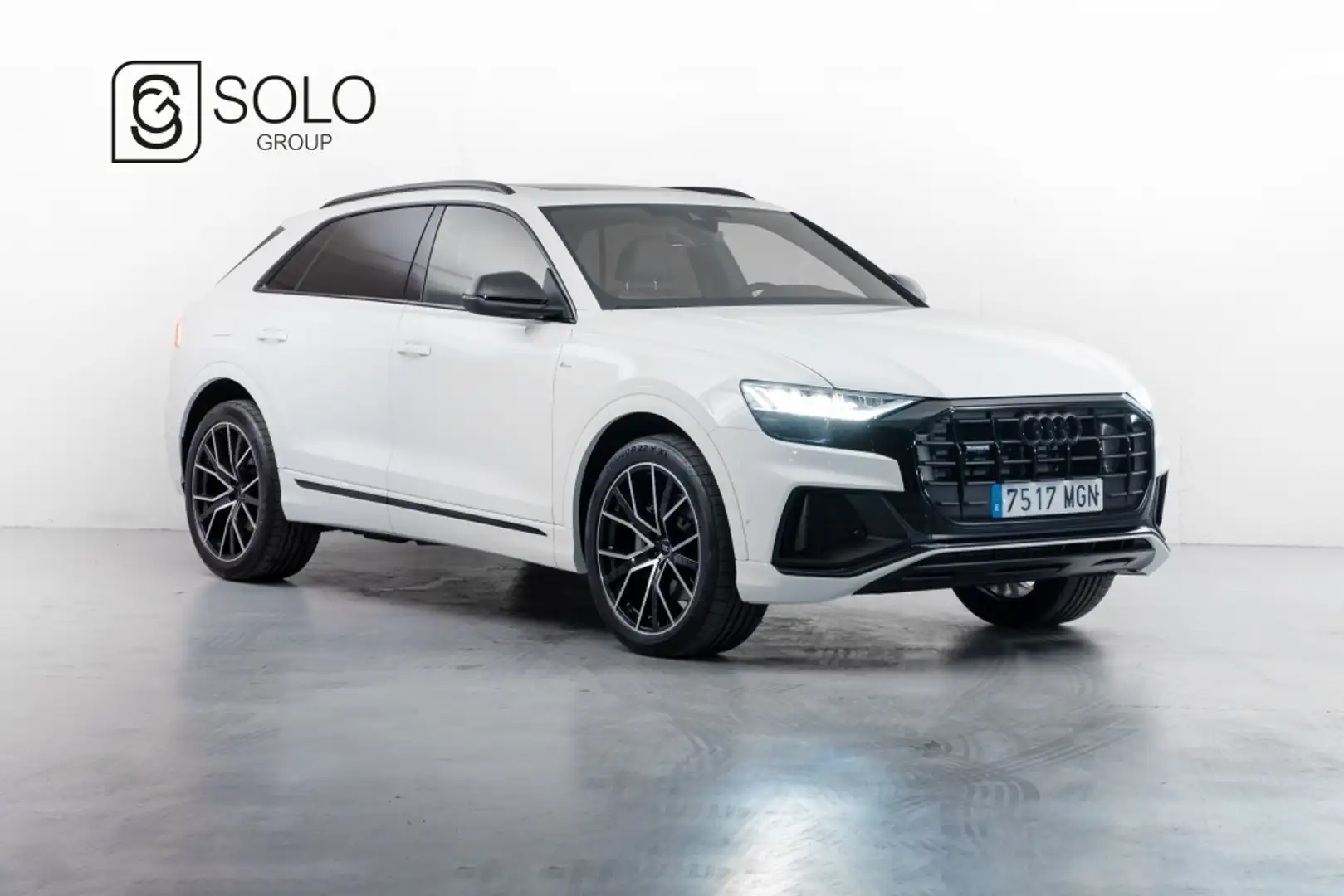 Audi Q8 45 TDI Black line quattro tiptronic Blanco - 2