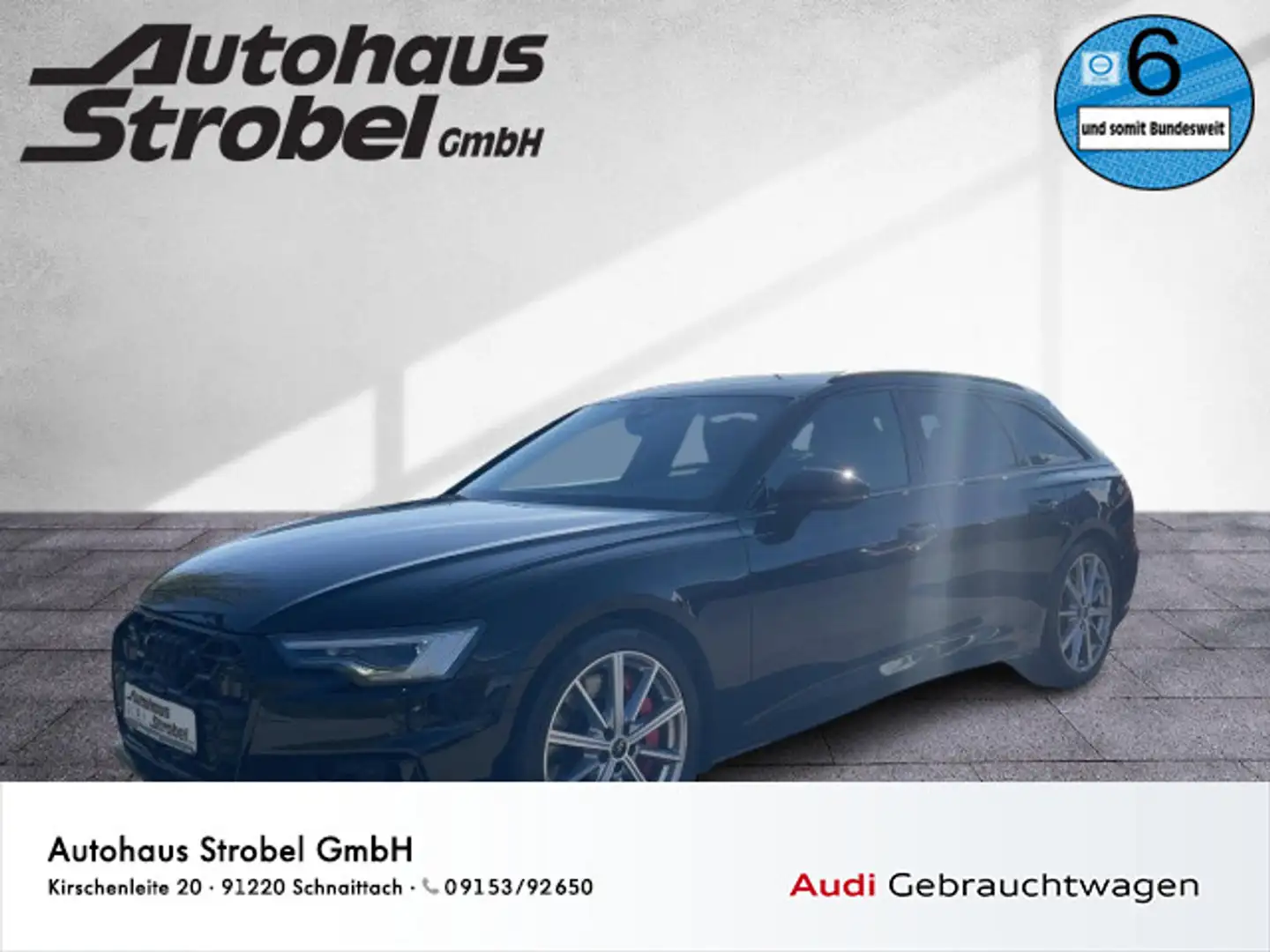 Audi S6 3.0 V6 TDI Tiptronic Quattro Matrix LED Schwarz - 1