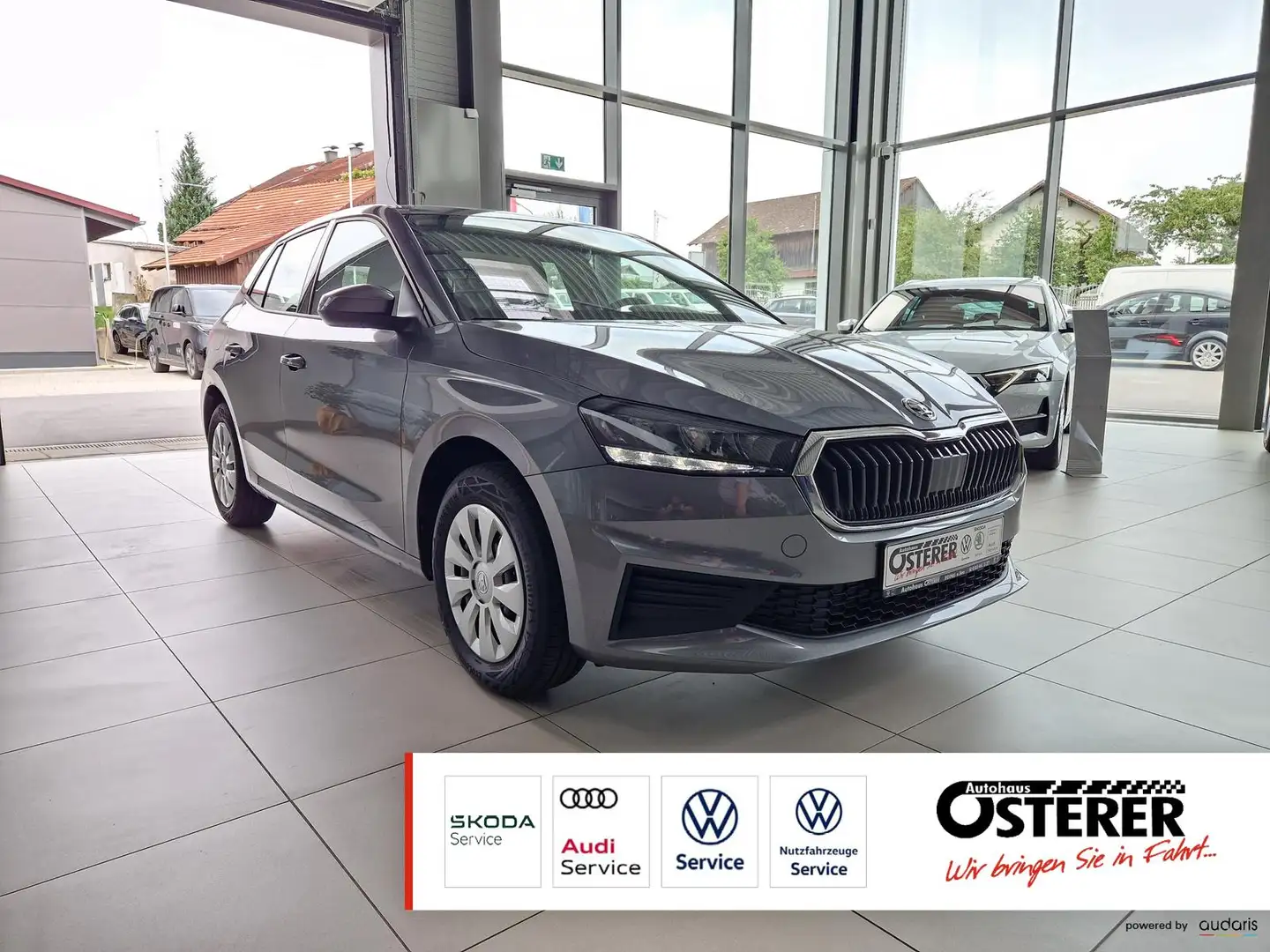 Skoda Fabia 1.0 TSI Ambition-5 Jahre Garantie-Rückfahrkamera-L Gris - 1