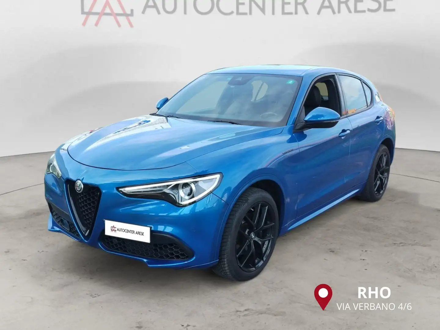 Alfa Romeo Stelvio 2.2 Turbodiesel 210 CV AT8 Q4 Veloce Azul - 1