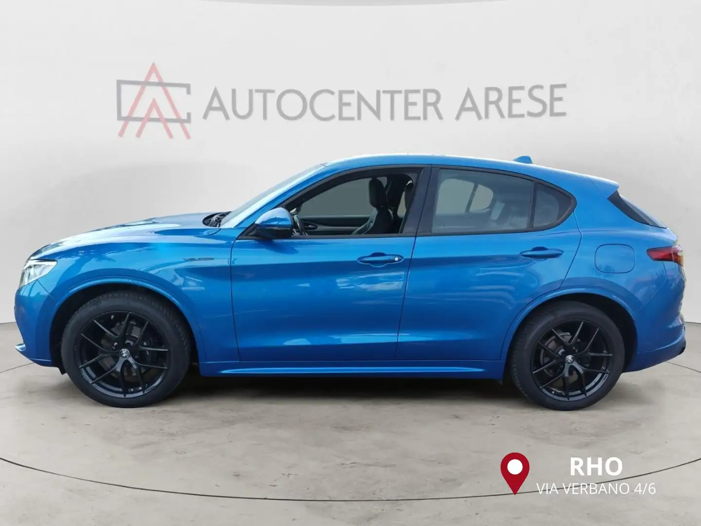 Alfa Romeo Stelvio 2.2 Turbodiesel 210 CV AT8 Q4 Veloce Azul - 2
