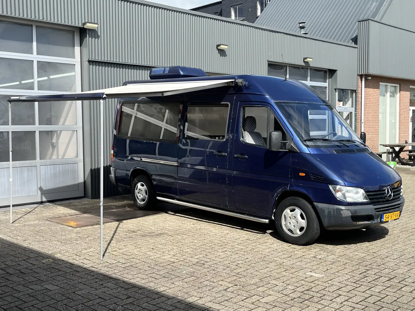 Mercedes-Benz Sprinter 313 CDI 2.2 355 Standairco Luifel Standkachel Trek Bleu - 1