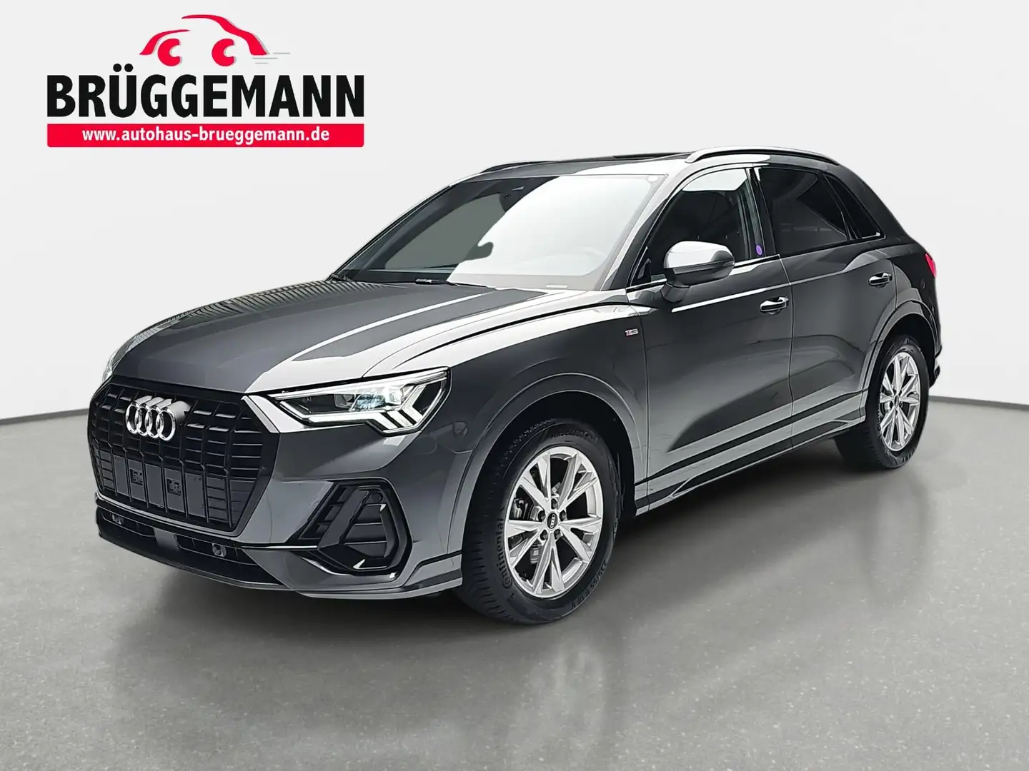 Audi Q3 Q3 35 TFSI S-TRONIC S LINE NAVI LED PANO AHK KLIMA Grijs - 1