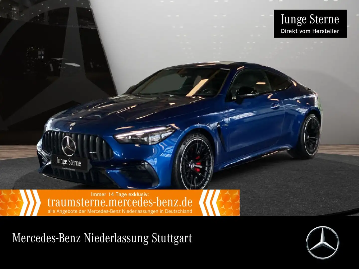 Mercedes-Benz CLE 53 AMG CLE 53 4M NIGHT+DRIVERS+360+AHK+BURMESTER+TOTW+9G Blau - 1