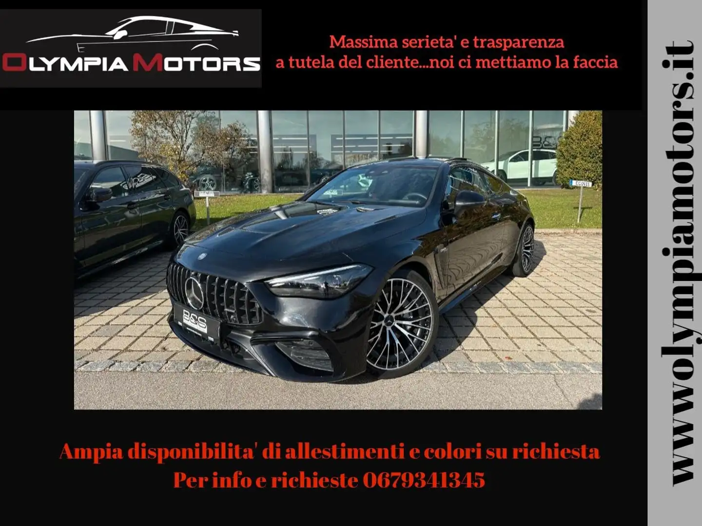 Mercedes-Benz CLE 53 AMG COUPE AMG PREMIUM 4MATIC TETTO LASER KAMERA Negru - 1