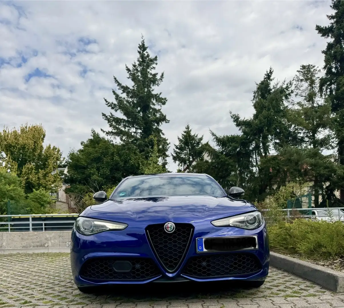 Alfa Romeo Giulia My20 2.2 Veloce diesel Q4 210cv *VOLLAUSTATTUNG* Blau - 1