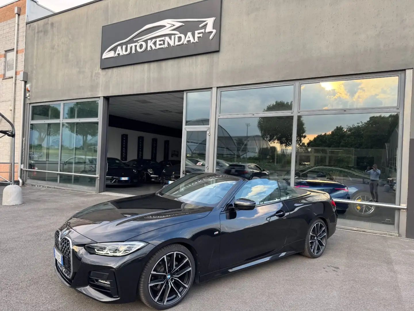 BMW 420 d 48V Cabrio Msport Nero - 1