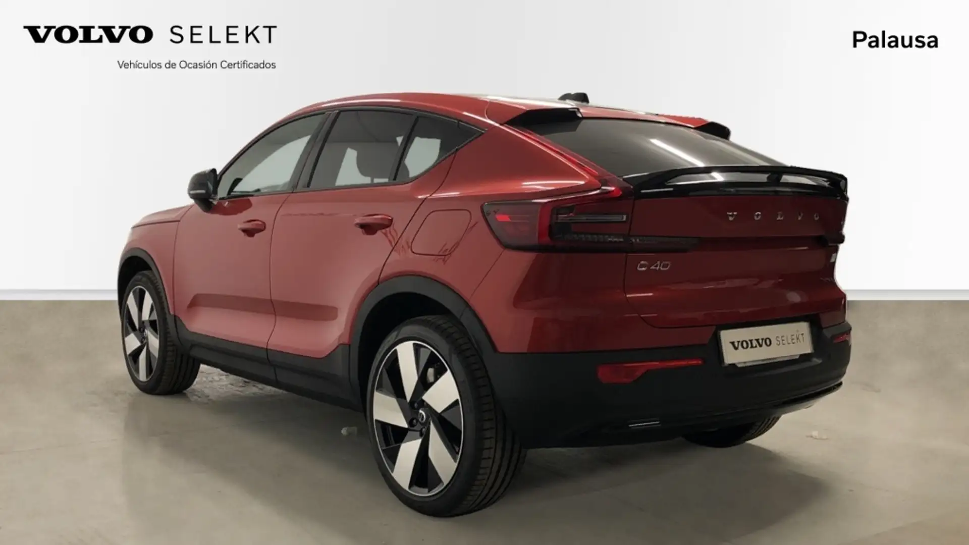 Volvo C40 BEV 78KWH RECHARGE TWIN ULTIMATE AWD 408 5P Rouge - 2