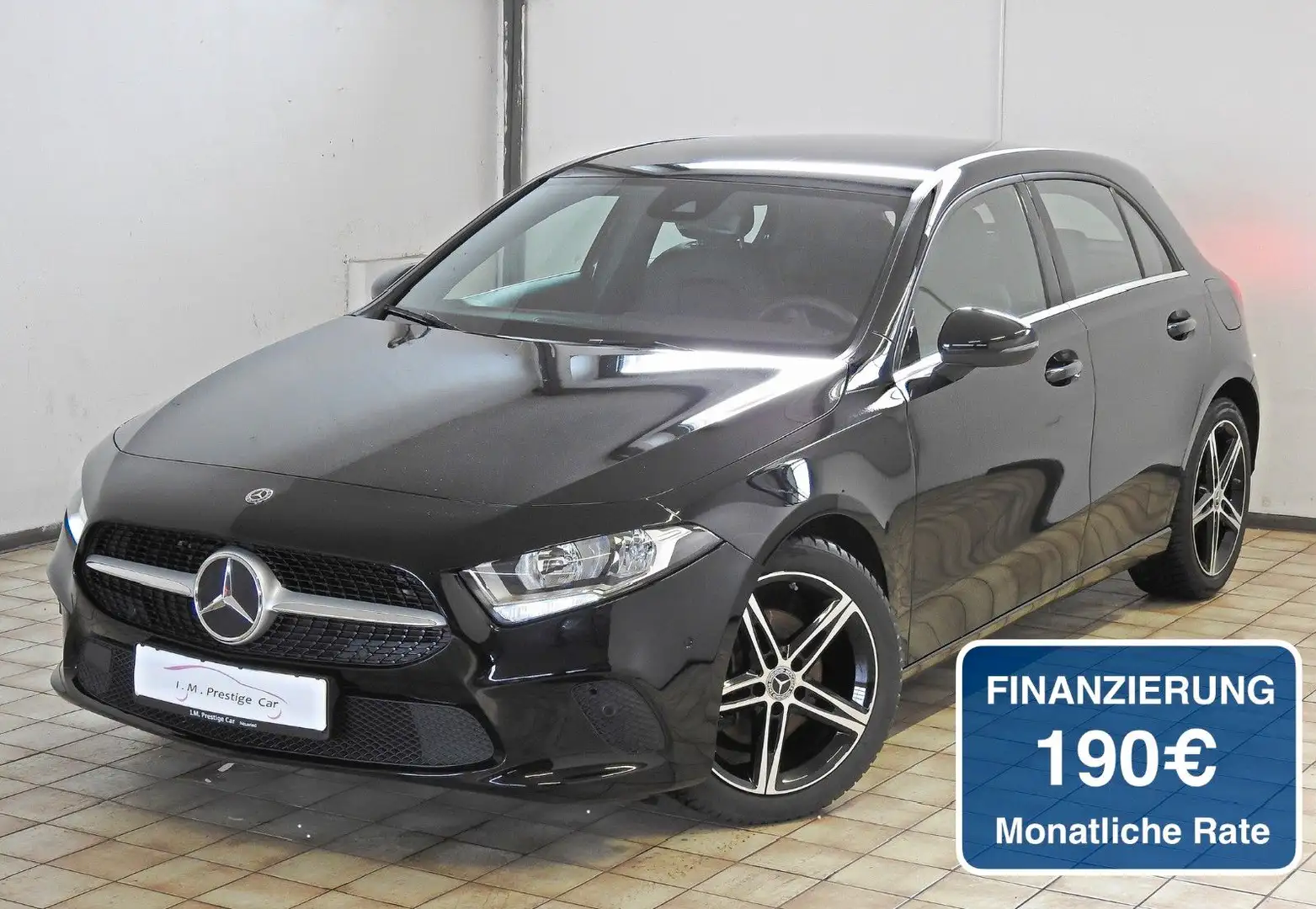 Mercedes-Benz A 200 d Progressive LED Navi Leder SHZ 1 Hand Schwarz - 1