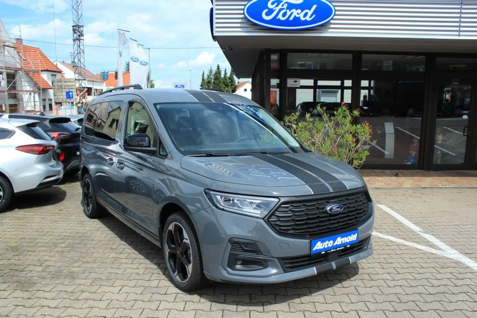 Ford Grand Tourneo Connect 2.0 EcoBlue SPORT 7-Sitzer Gris - 1