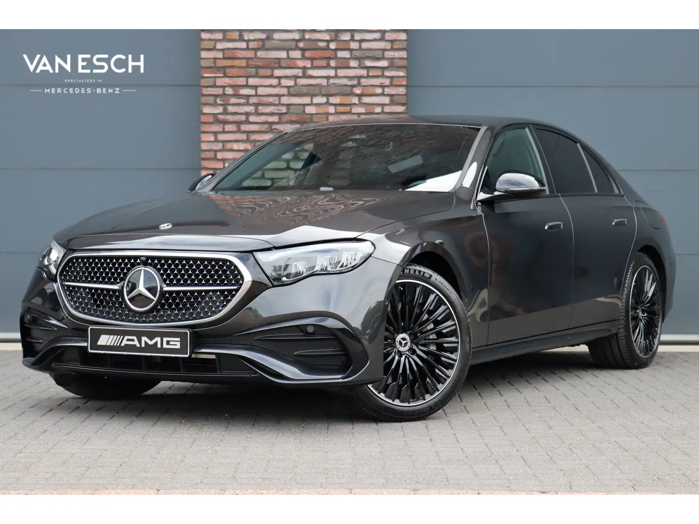 Mercedes-Benz E 300 de AMG Line Aut9 | Hyperscreen | Distronic | Trekh Grijs - 1