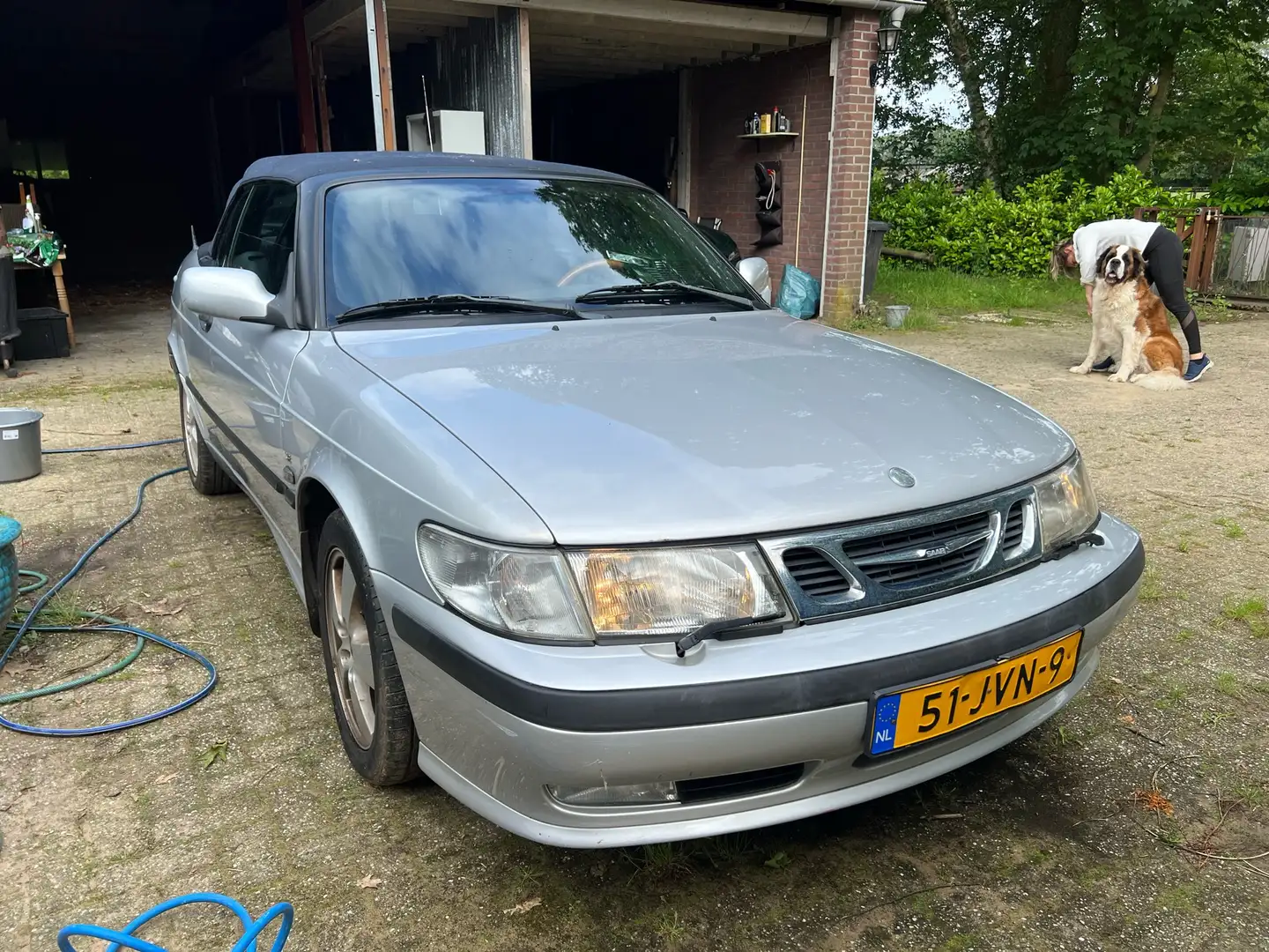 Saab 9-3 2.0t S Grijs - 1