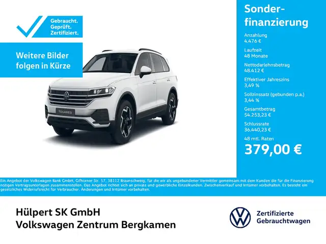 2026 Volkswagen Touareg in White for sale