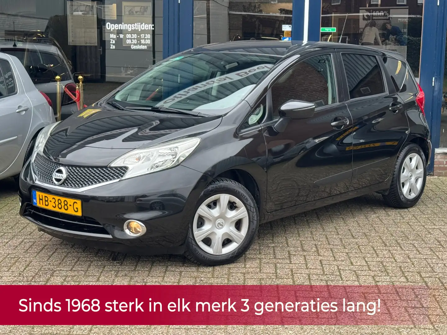 Nissan Note 1.2 DIG-S Connect Edition 98PK 5 deurs! NL AUTO NA Zwart - 1
