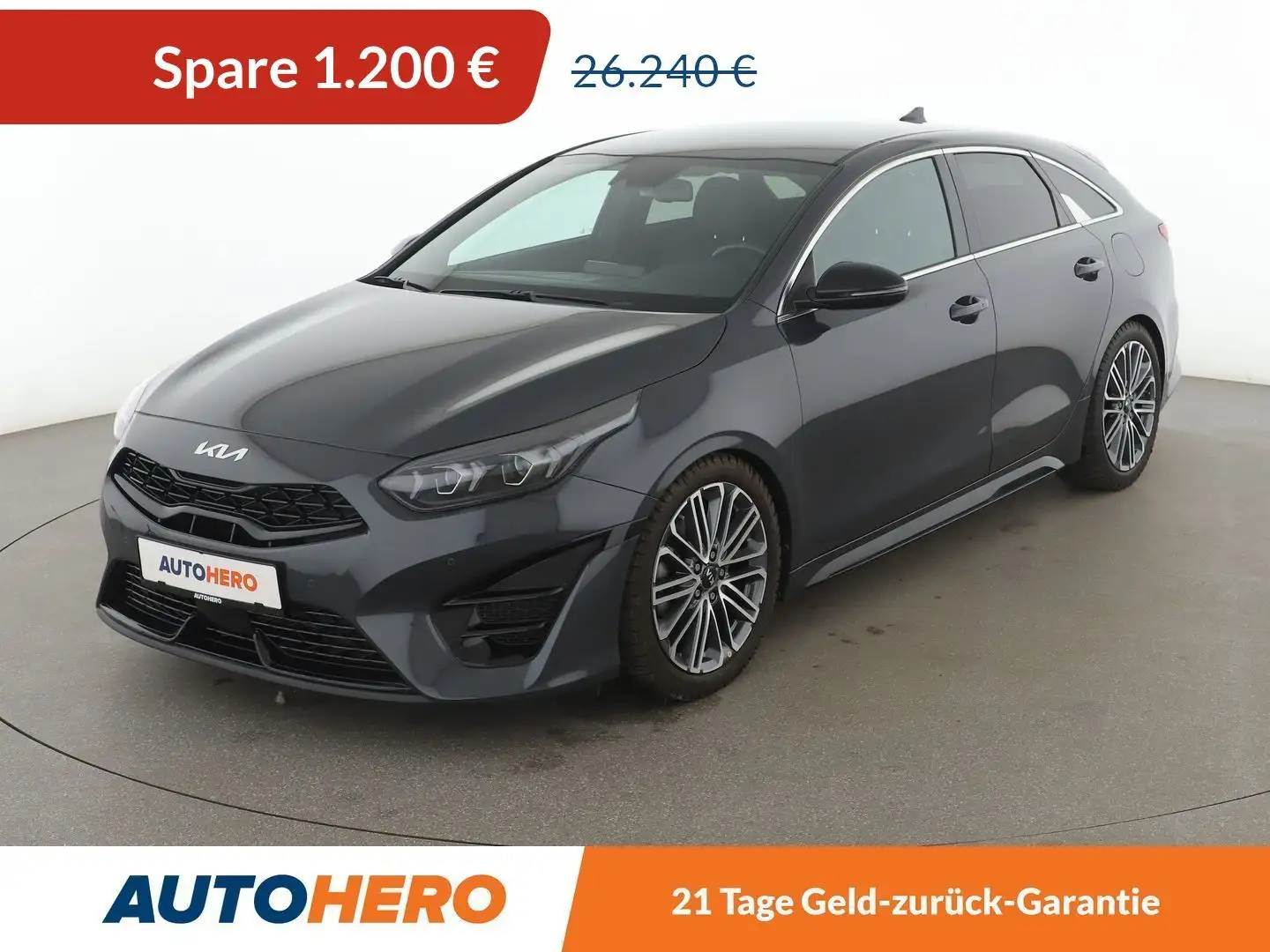 Kia ProCeed / pro_cee'd 1.5 TGDI GT Line Aut*NAVI*LED*TEMPO*CAM*PDC*SHZ* Grau - 1