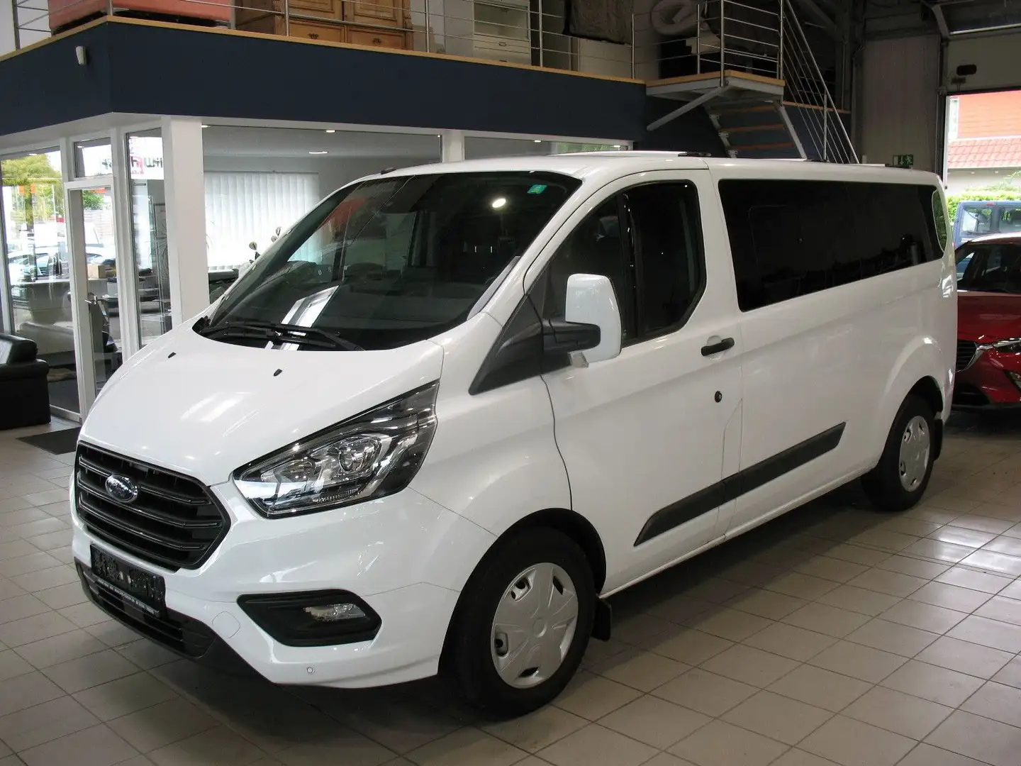 Ford Transit Custom 320 L2H1 VA Trend *AHK*KLIMA* Wit - 1