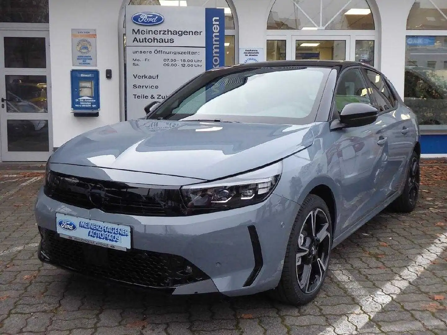 Opel Corsa GS 1.2 Turbo Hybrid 145 PS Autom. Matrix-LED Grau - 1