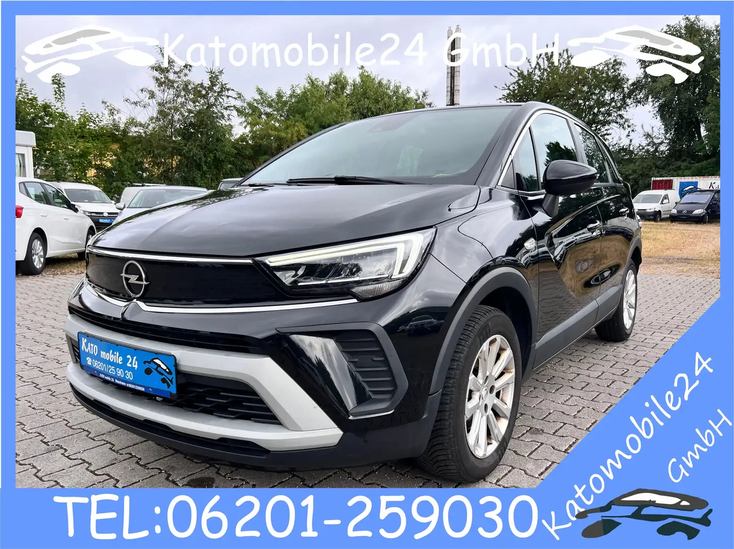 Opel Crossland X Elegance 1.5 CDTi Leder DAB LED SHZ MFL GRA ... Schwarz - 1