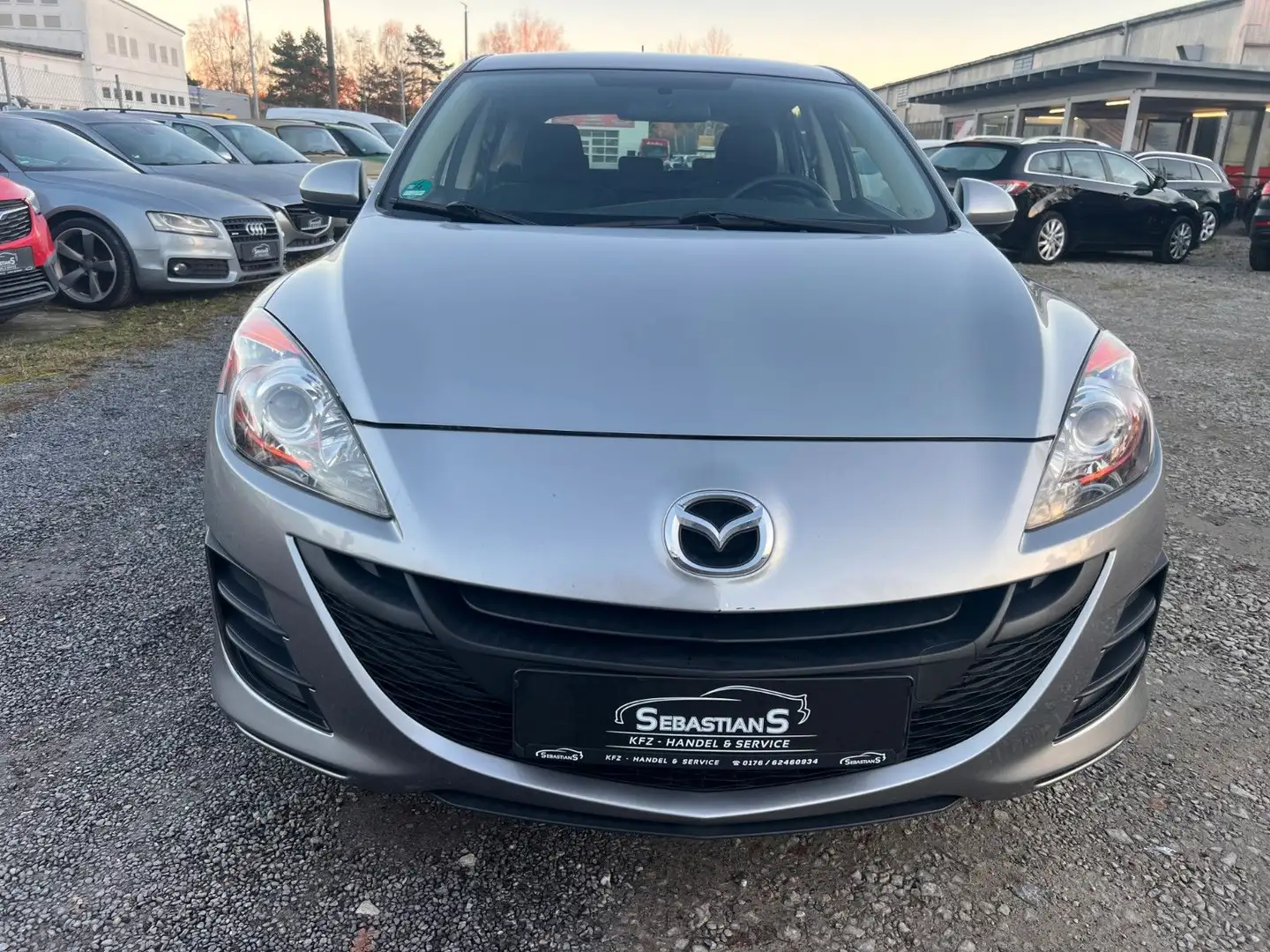 Mazda 3 1.6 MZR Webasto SHZ PDC Klimaauto. Tüv neu Grau - 2