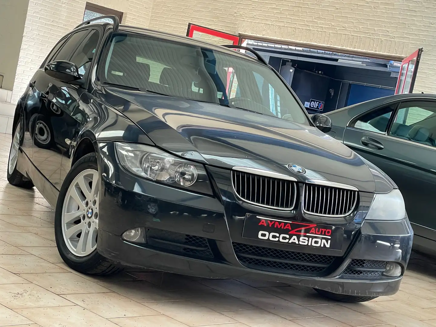 BMW 318 D BREAK *** PRET A IMMATRICULER *** Noir - 1