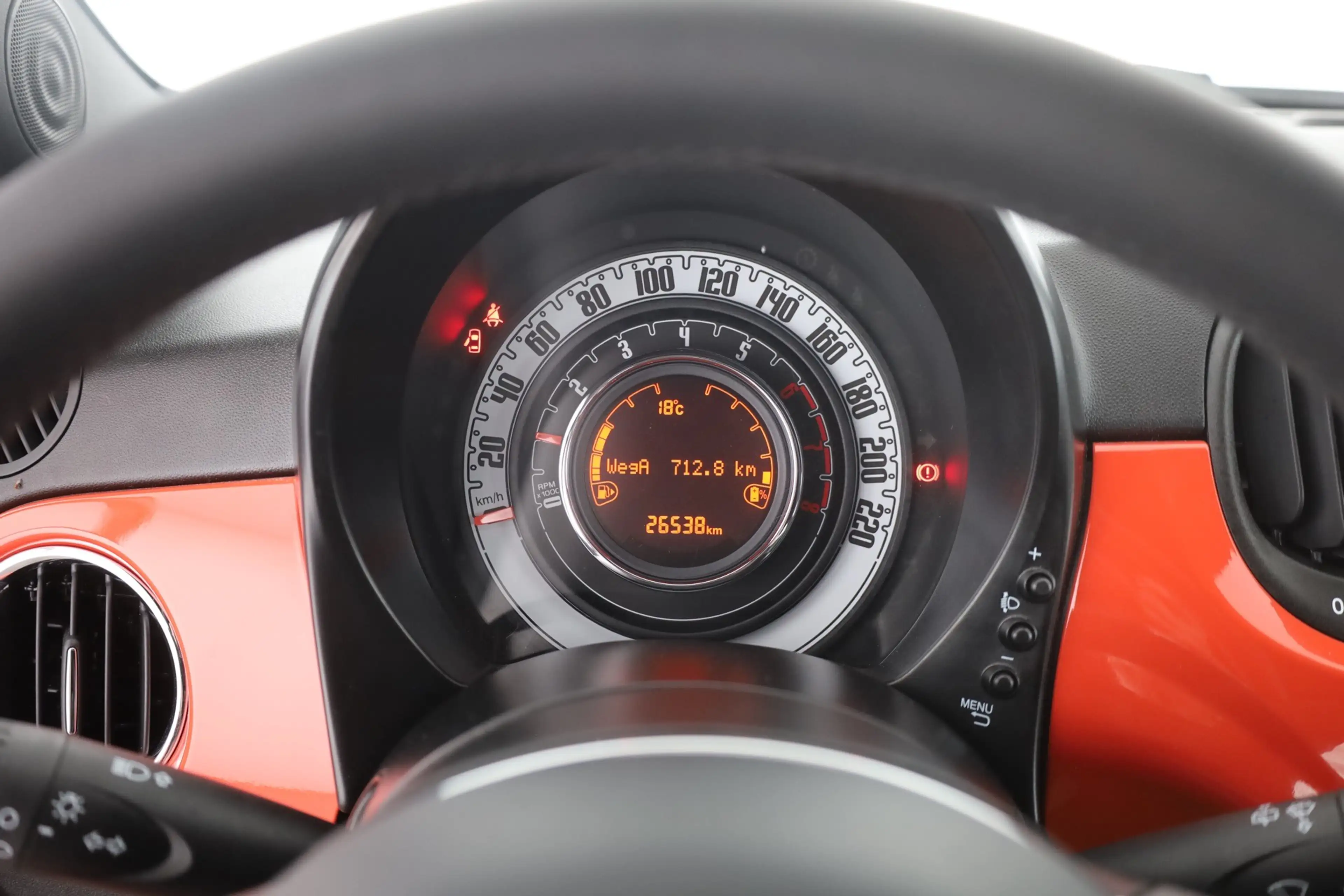 Fiat 500 1.0 M-Hybrid DAB Klima USB 1.Hand Isofix — photo 15