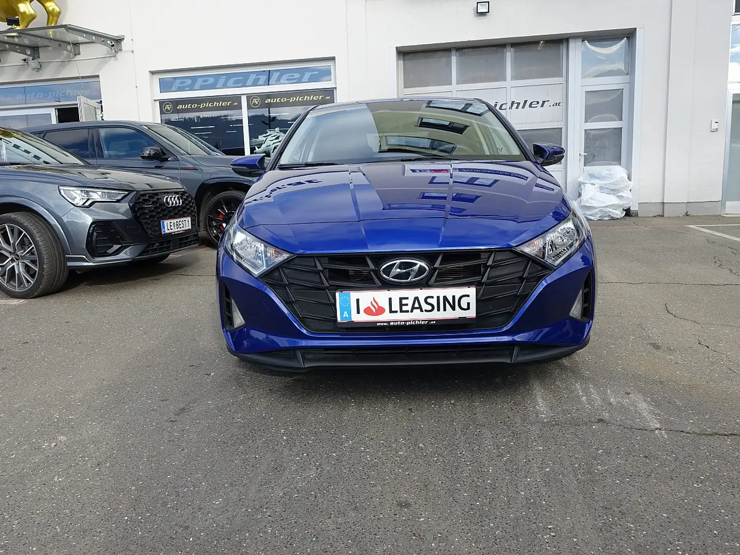 Hyundai i20 1,2 MPI i-Line Plus Bleu - 2