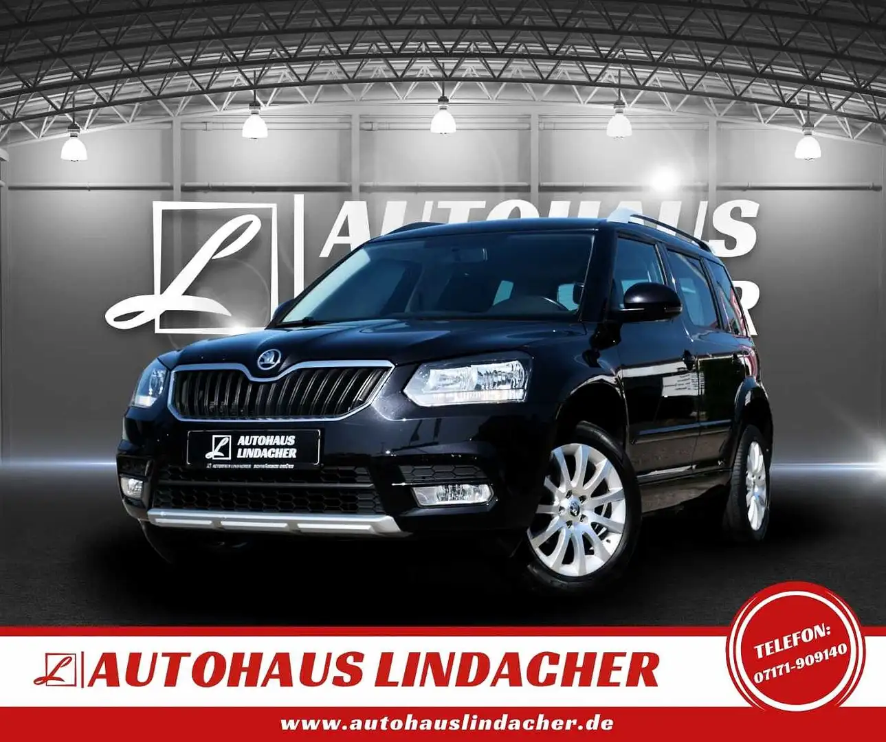 Skoda Yeti 1.4 TSI Ambition |1.Hand Noir - 1